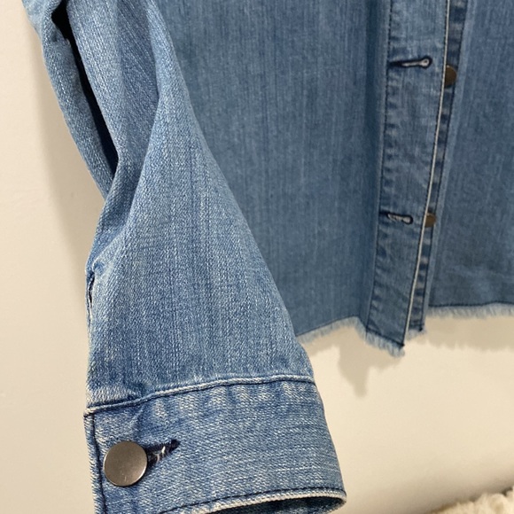 Havoc Oversized Denim Jacket Small - Picture 6 of 13